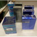 Three 75ml bottles of Dunhill X-Centric aftershave lotion,