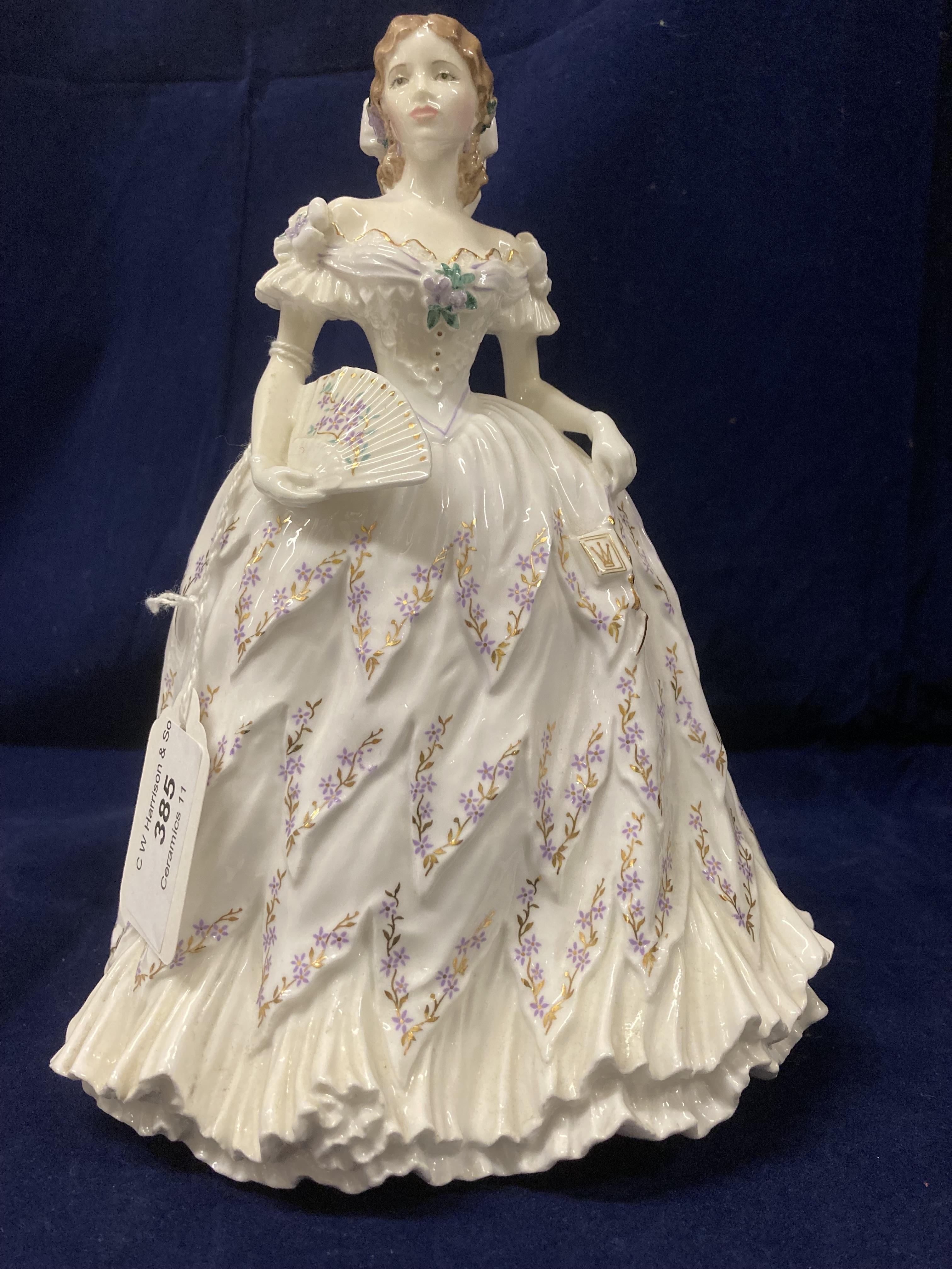 A Royal Worcester fine bone china Limited Edition figurine 'The Last Waltz' no. - Image 8 of 10