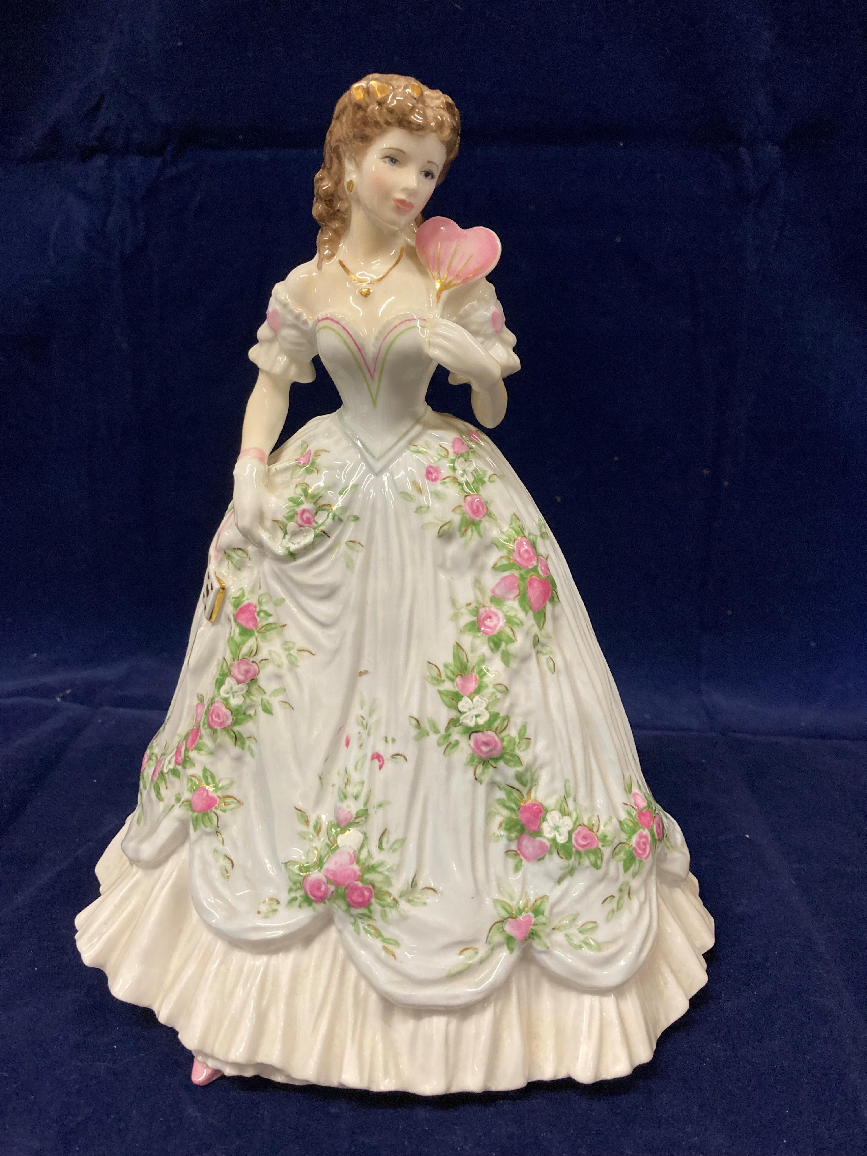 A Royal Worcester fine bone china Limited Edition figurine 'Queen of Hearts' no.