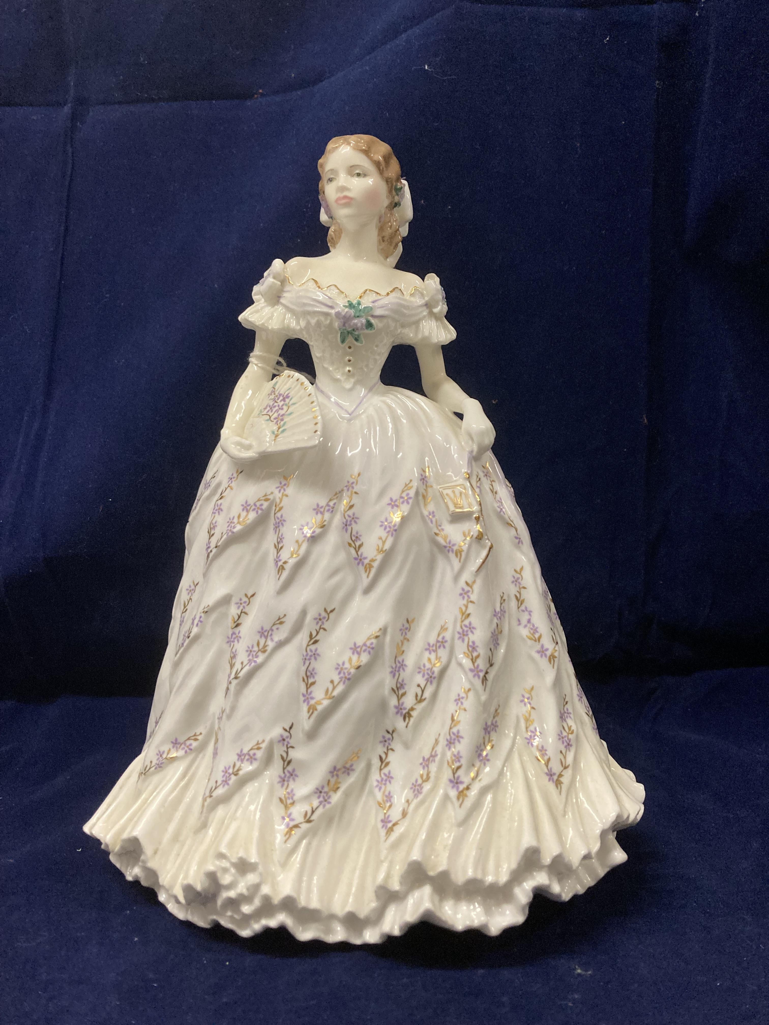 A Royal Worcester fine bone china Limited Edition figurine 'The Last Waltz' no. - Image 3 of 10