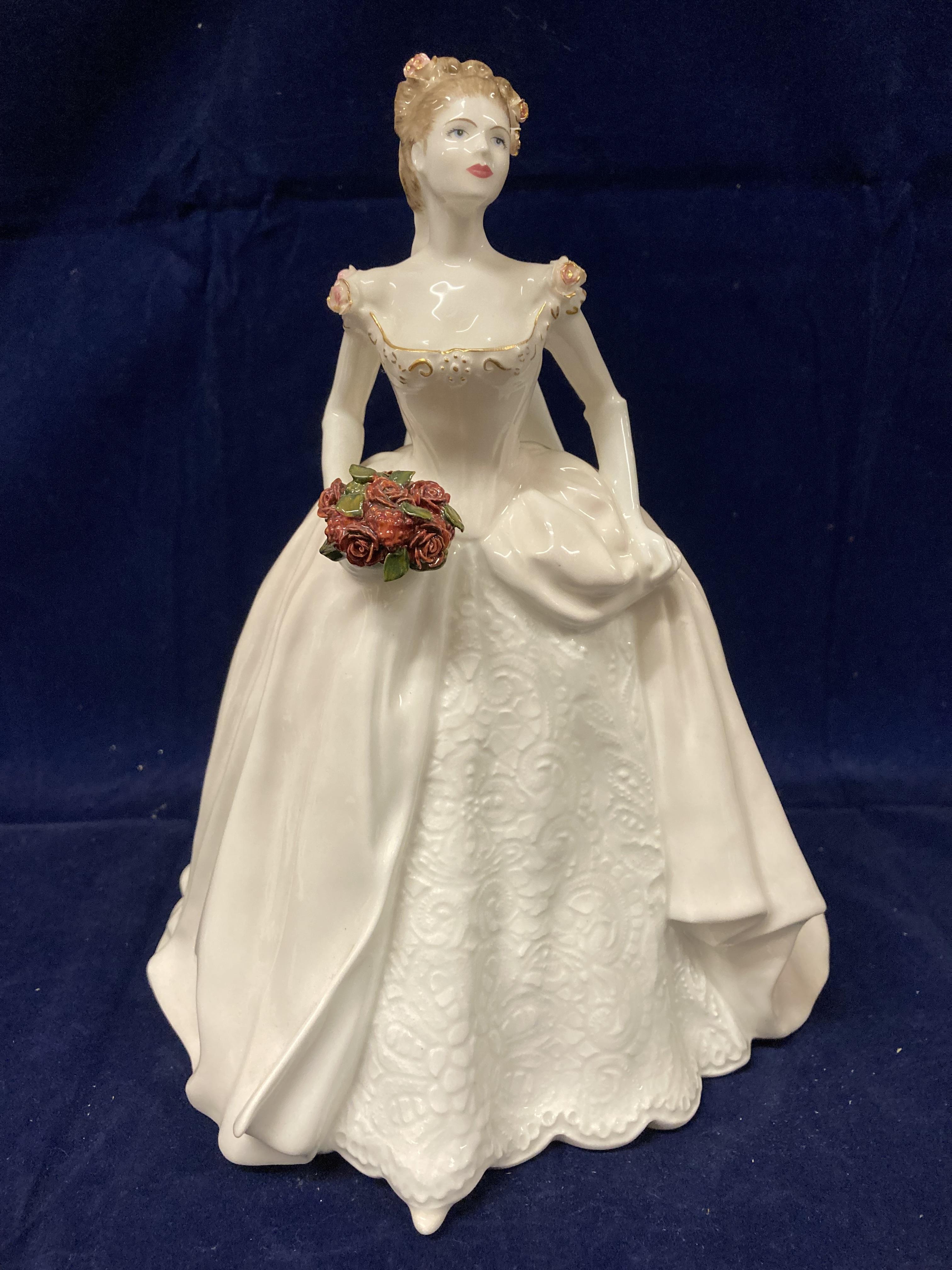 A Coalport fine bone china Limited Edition figurine 'Her Hearts Desire',