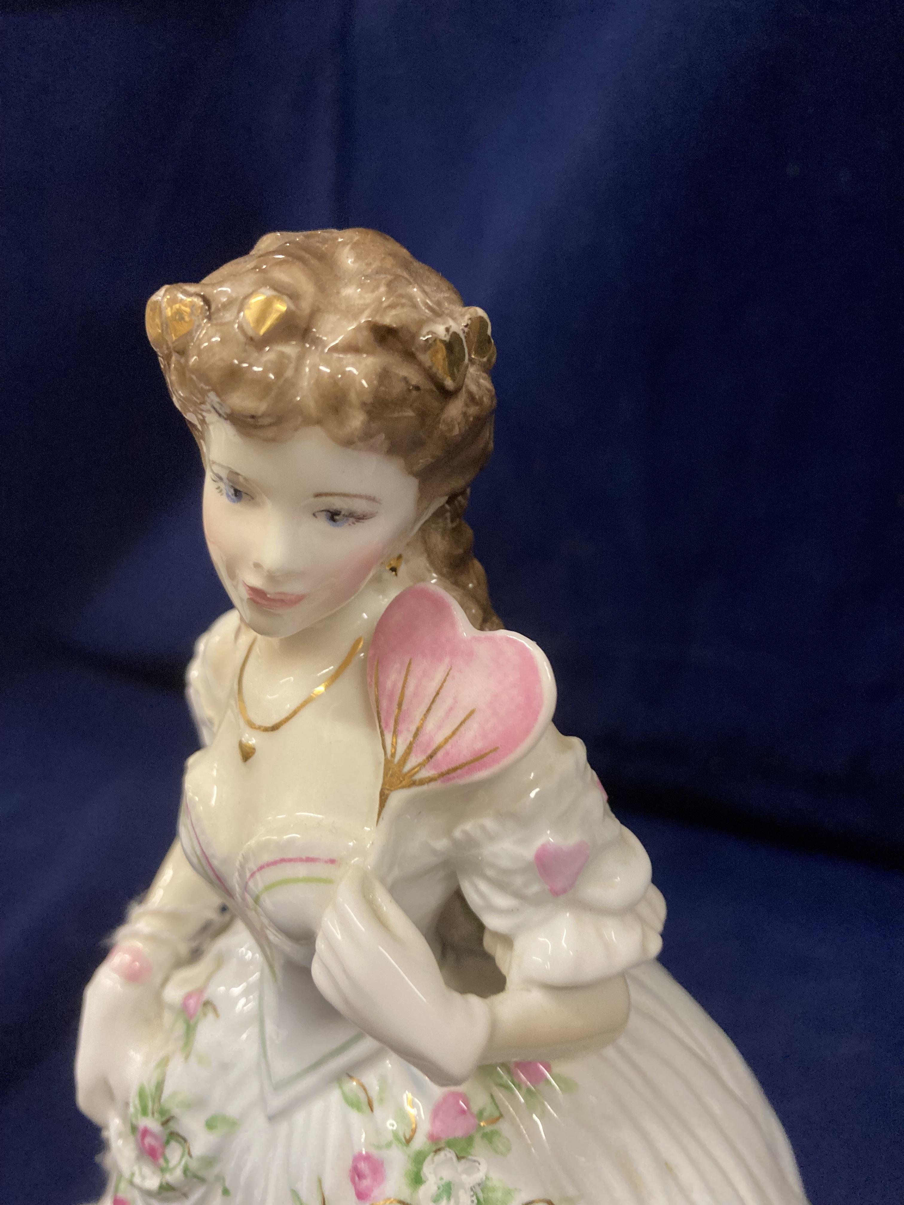 A Royal Worcester fine bone china Limited Edition figurine 'Queen of Hearts' no. - Image 9 of 11