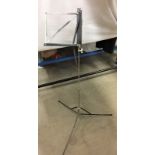 Metal folding and adjustable music stand 1 meter high (saleroom location: W11)