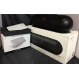 Two boxed speakers - Harman-Kardon Esquire Mini and Beatspill XL (saleroom location: AA13 floor)