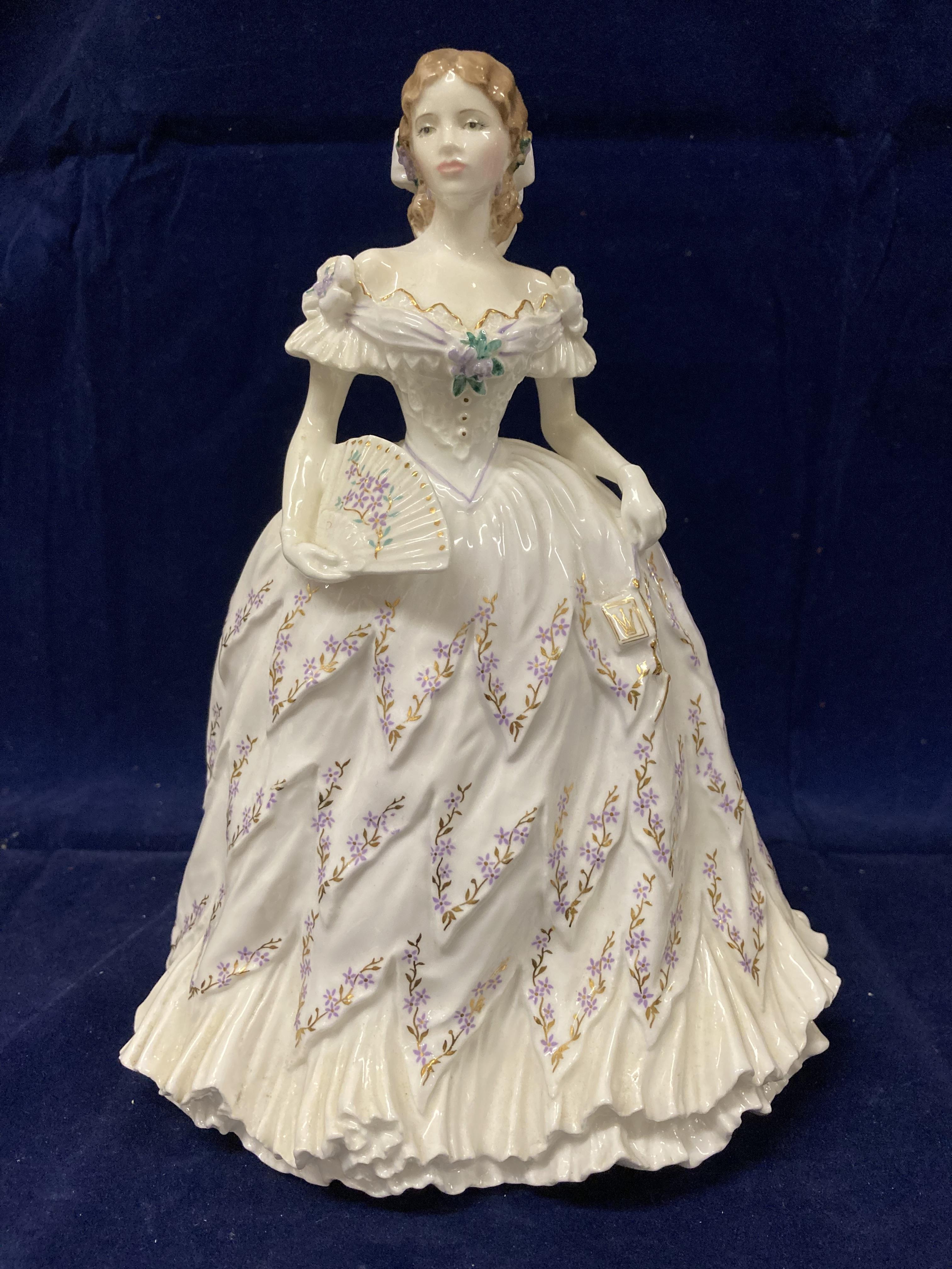 A Royal Worcester fine bone china Limited Edition figurine 'The Last Waltz' no.