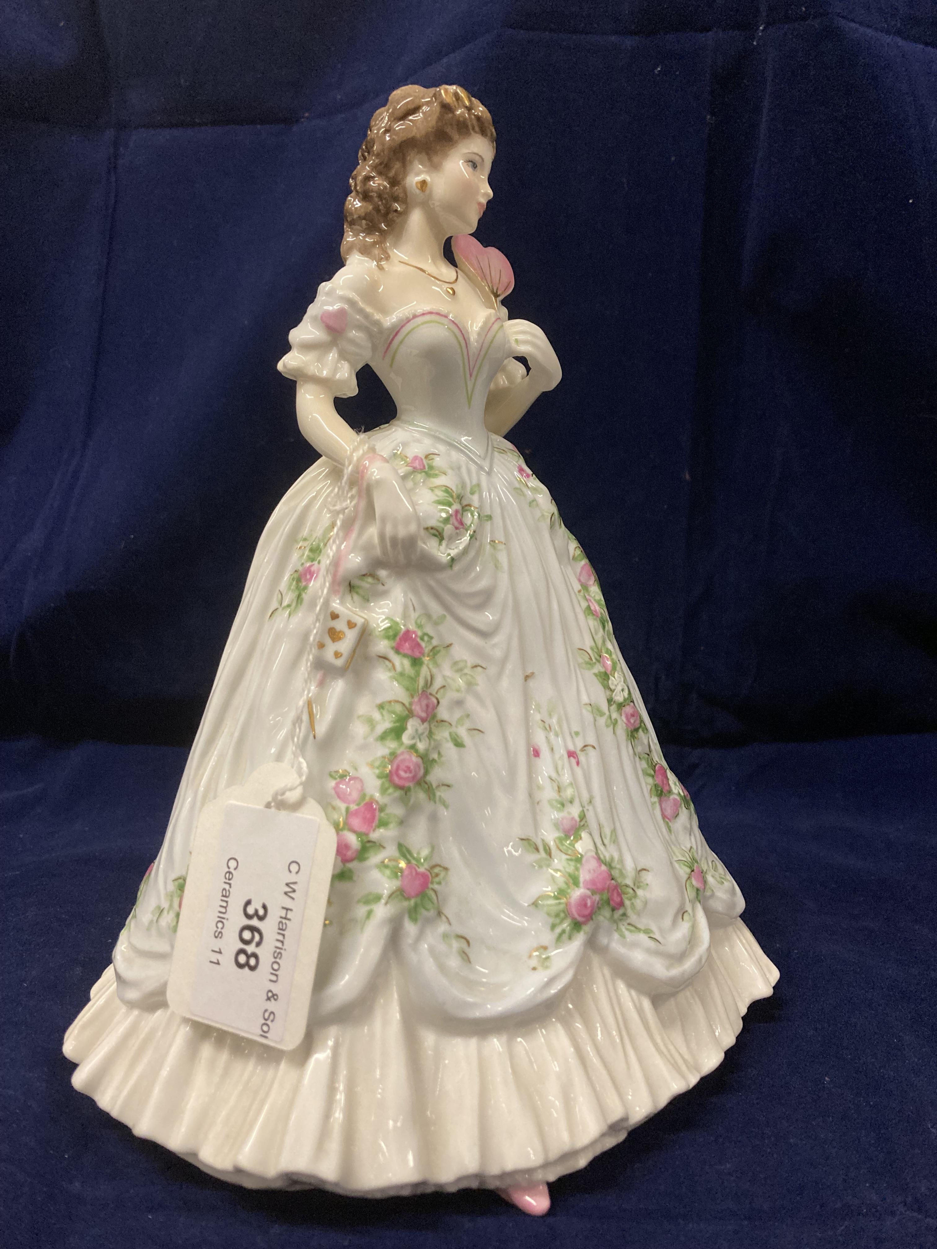 A Royal Worcester fine bone china Limited Edition figurine 'Queen of Hearts' no. - Image 8 of 11