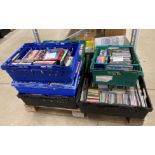Contents to seven crates - approximately 240 CDs - pop, country,