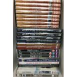 Twenty two DVDs including Railways, Sharpe,