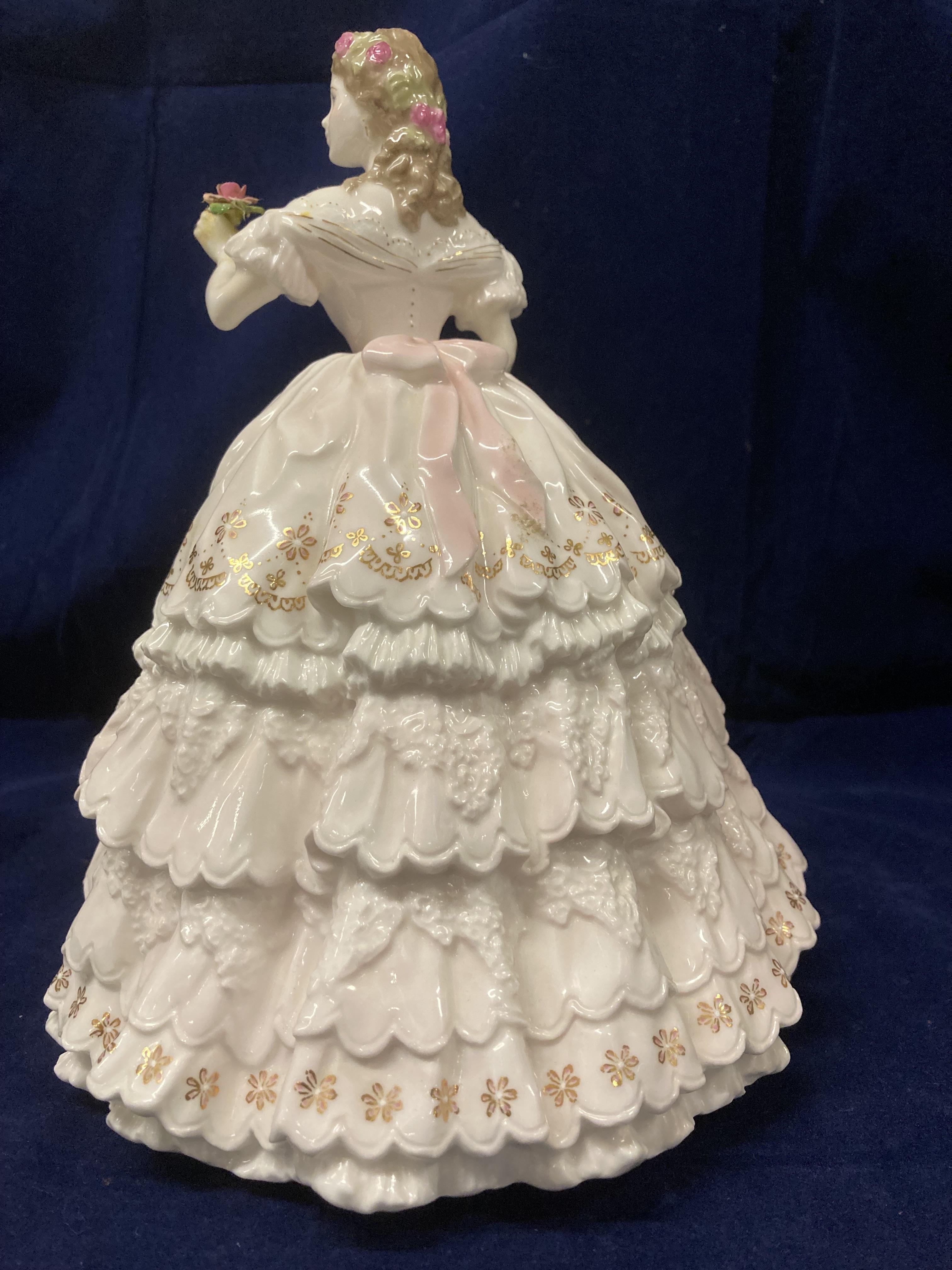 A Royal Worcester fine bone china Limited Edition figurine 'The First Rose' no. - Image 6 of 14