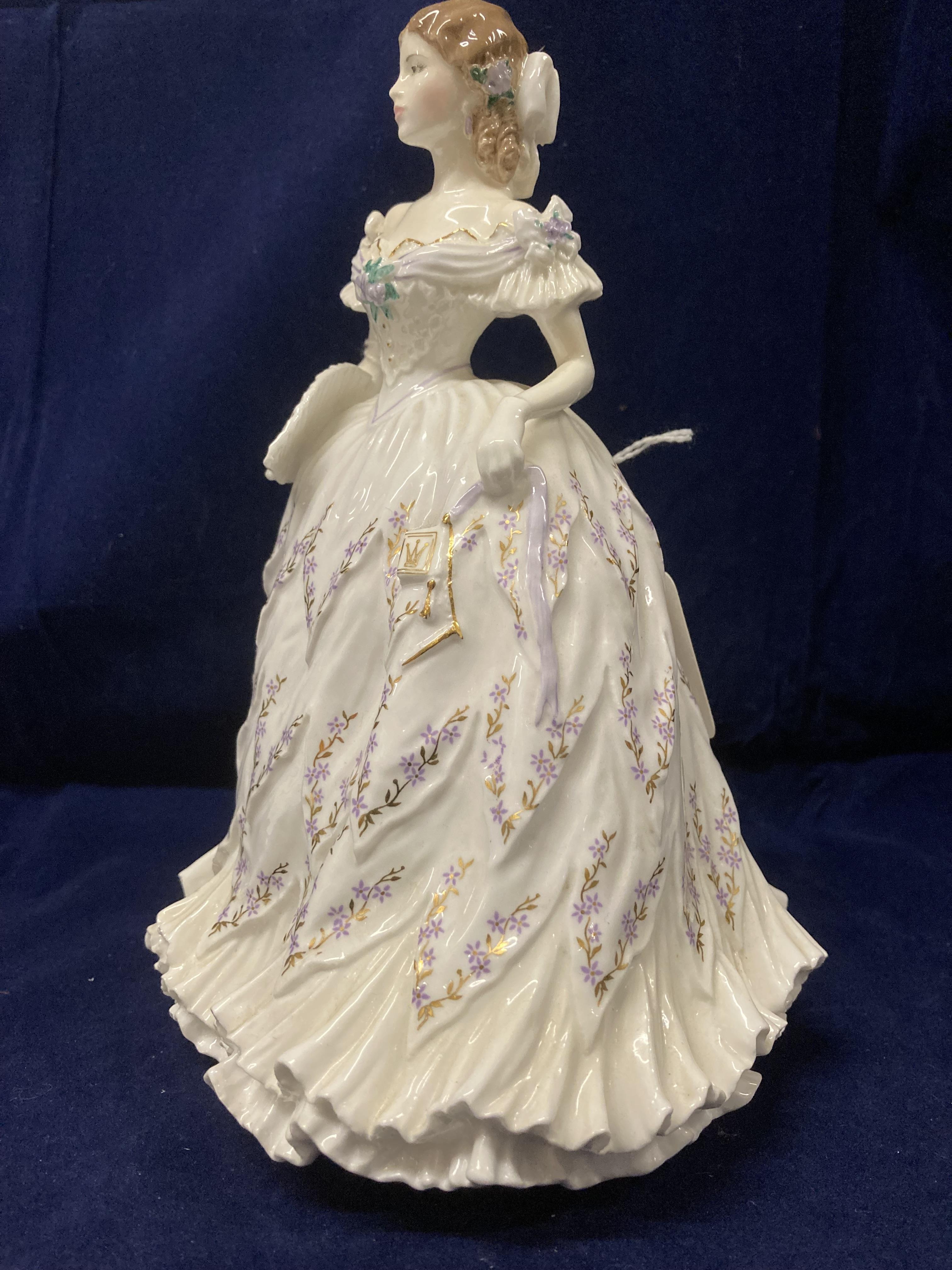 A Royal Worcester fine bone china Limited Edition figurine 'The Last Waltz' no. - Image 4 of 10