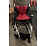 An Excel Vanos G-Logic four wheel mobility folding wheelchair (Saleroom location: PO)