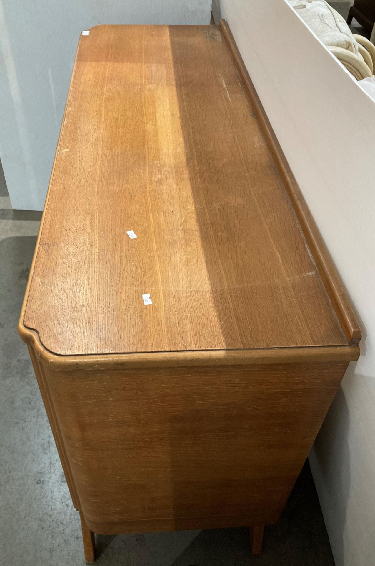 Vintage teak and teak finish two-door two-drawer sideboard, - Image 3 of 3
