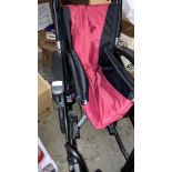 An Excel Vanos G-Logic four wheel mobility folding wheelchair (Saleroom location: PO)