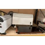 A Salton portable hot plate and two electric radiators by Glen and Belaco (3) (Saleroom location: