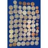 Contents to tub - assorted coins including Isle of Man British coins (saleroom location: S3 GC5)