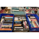 Contents to three crates - mainly hardback crime novels and other books - authors including John