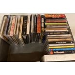 Contents to box - assorted CDs inclduing Bad Company, Eagles, Soul,