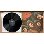 The Beatles LP 'Rubber Soul' on Parlophone EMI Records PCS 3075 (saleroom location: S3 behind the