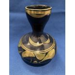 Alan Caiger-Smith Aldermaston Pottery 1993 final exhibition belly pot vase 14cm high (saleroom