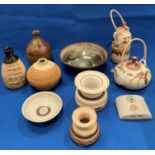 Ten pieces of miniature studio pottery (saleroom location: S3 QC07) Further Information