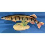 Vintage Jema Holland ceramic pike 35cm long (saleroom location: S3 GC8)