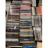 Contents to box - approximately one hundred and thirty assorted CDs - Classical, Pop,