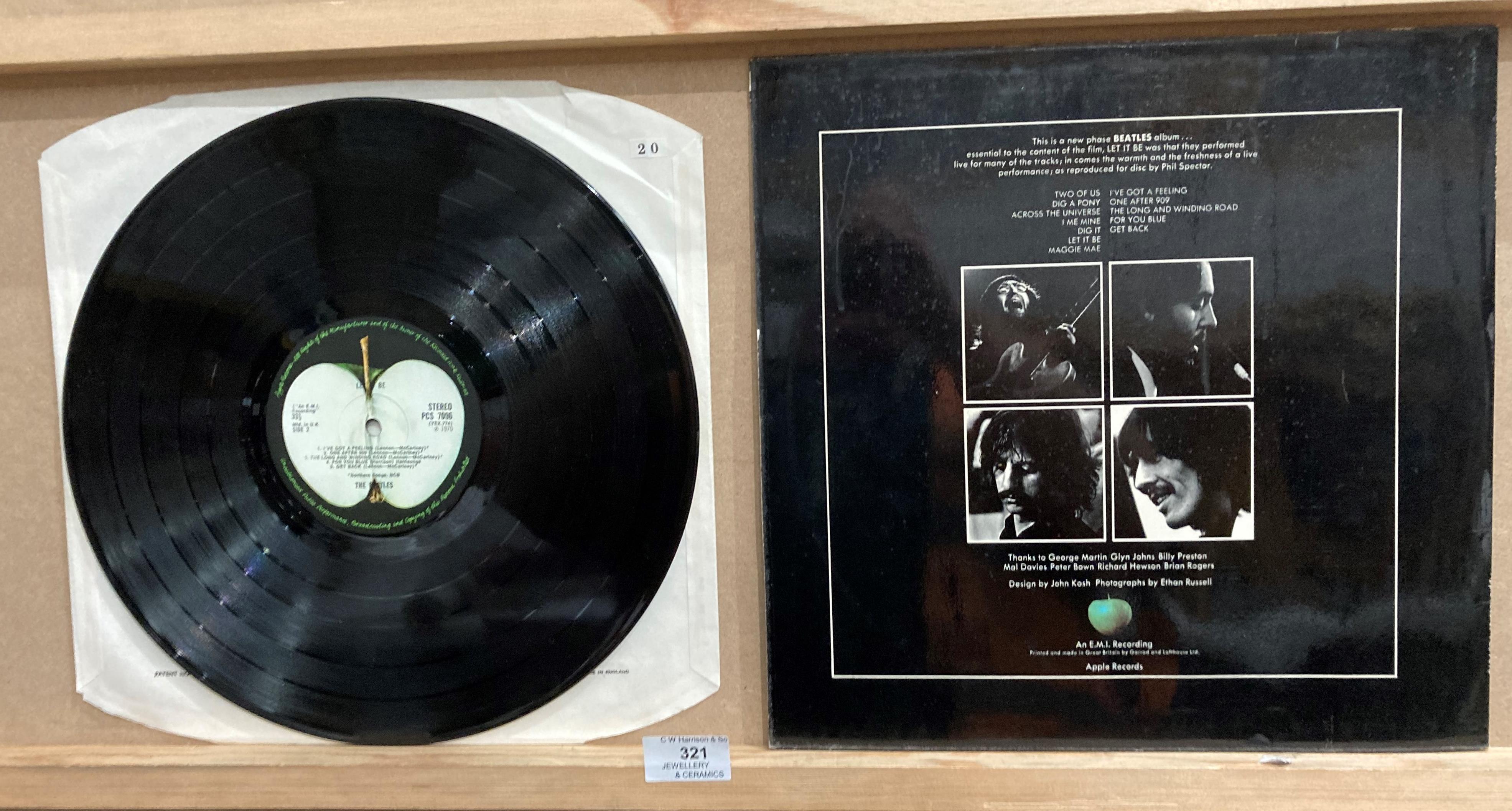 The Beatles LP 'Let It Be' on Apple EMI Records no. - Image 2 of 2