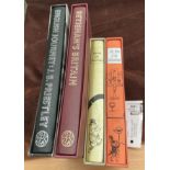 Four Folio Society books - J B Priestley 'English Journey' (1997),