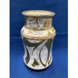 Alan Caiger-Smith lustreware jar signed to base,