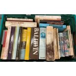 Contents to crate (crate property of CWH) - twenty-four books mainly history and politics related -