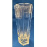 Royal Kronn Sweden crystal vase,