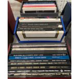 Contents to three vinyl record cases - twenty-three boxed LP sets,