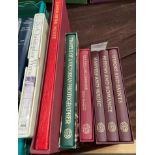 Folio Society books - set of three volumes - 'Heroes and Saints',