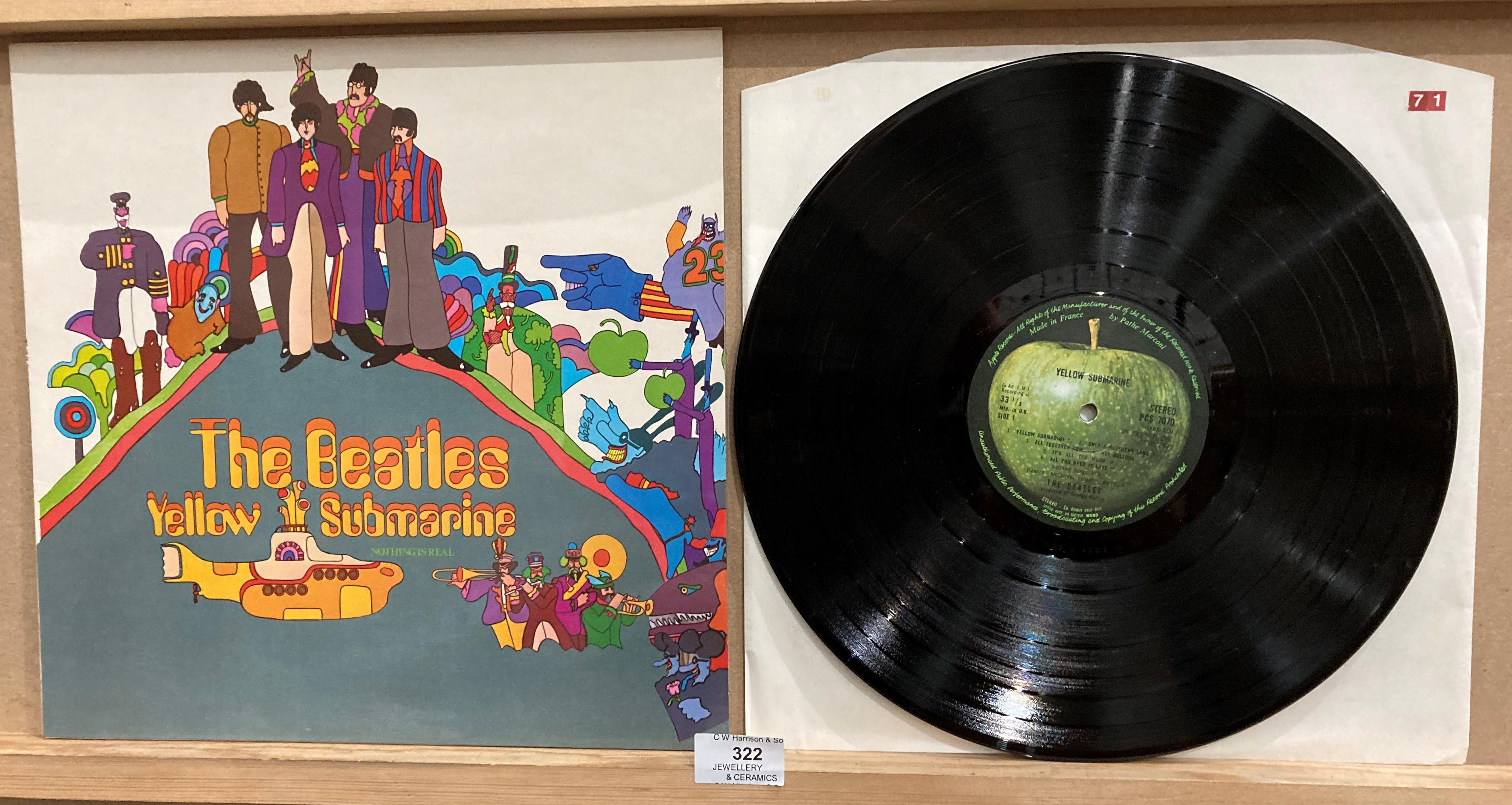 The Beatles LP 'Yellow Submarine' on Apple EMI Records no.