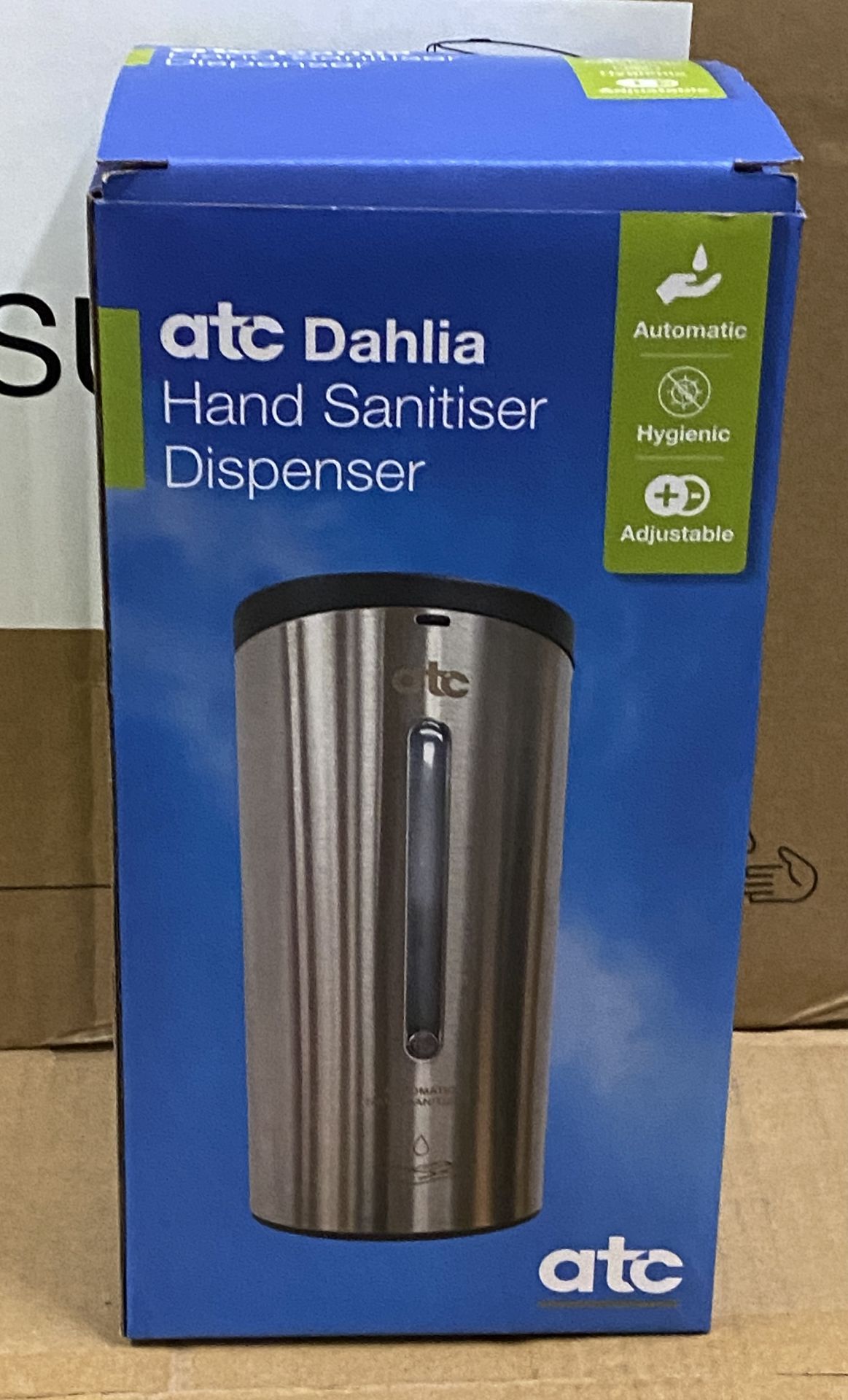 12 x ATC Dahlia Automatic Hand Soap/Sanitiser Dispensers - Boxed retail stock - RRP £59.