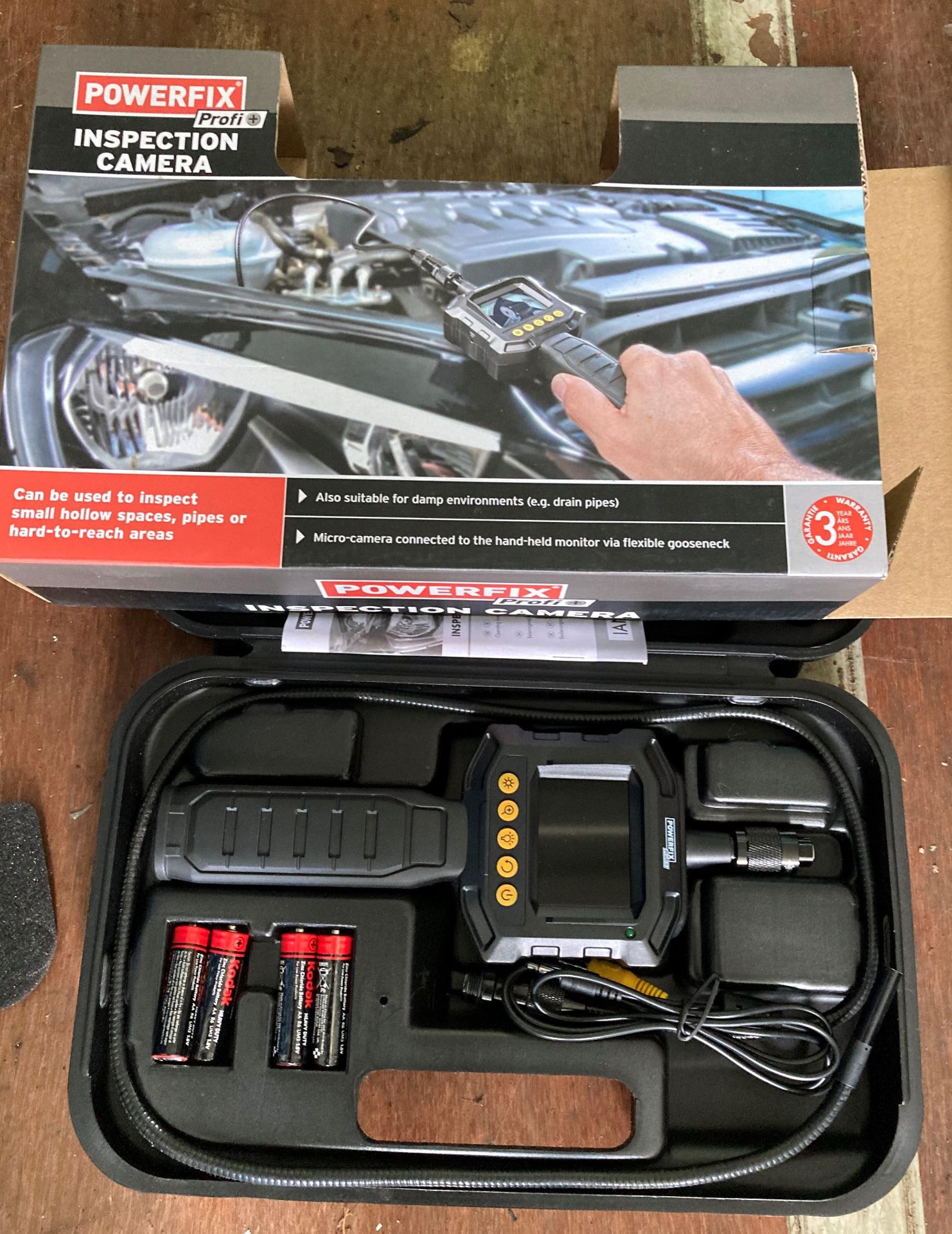 A Powerfix inspection camera endoscope (saleroom location: CON 5)