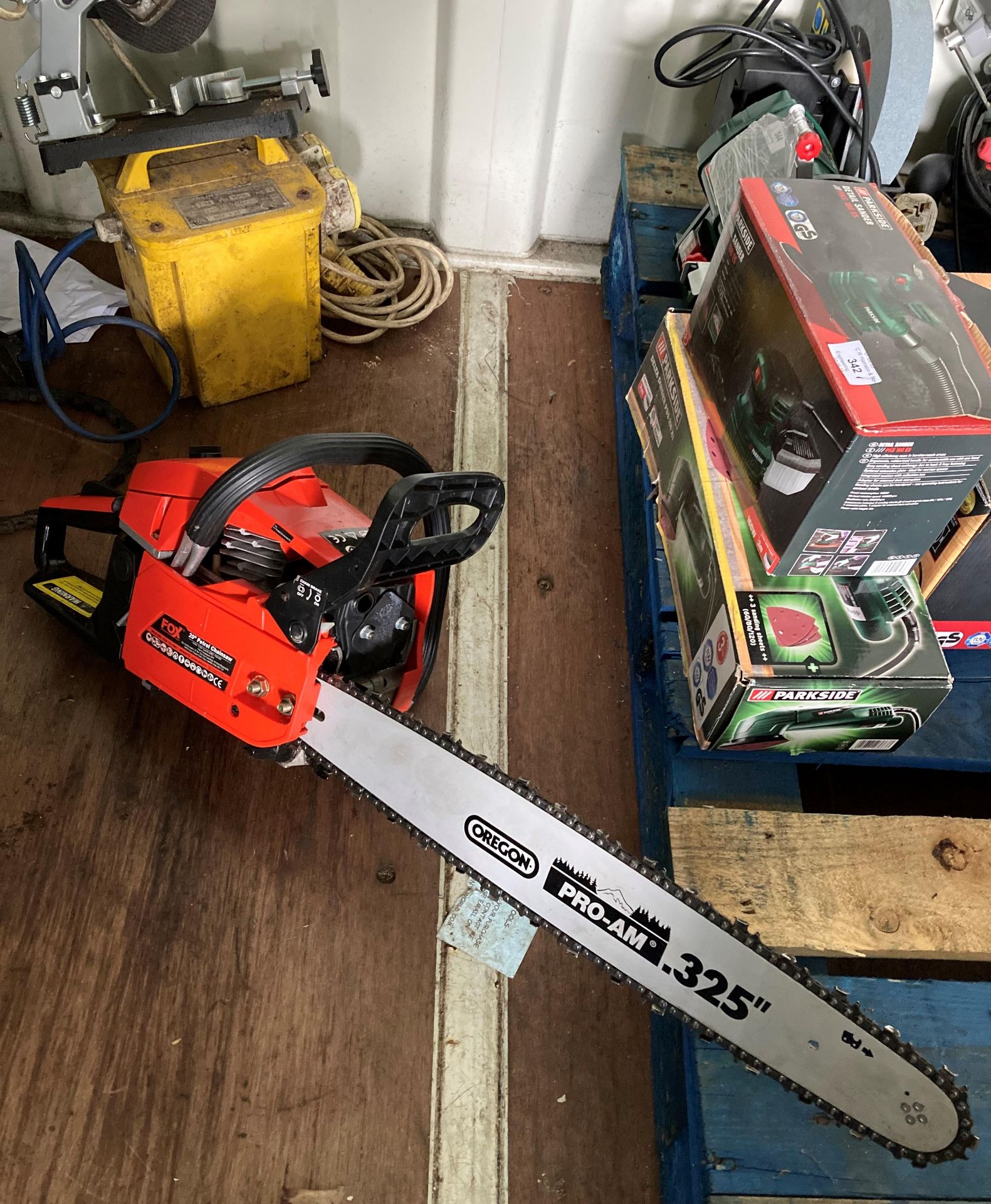 Fox 20" petrol chainsaw 52cc (saleroom location: CON 5)