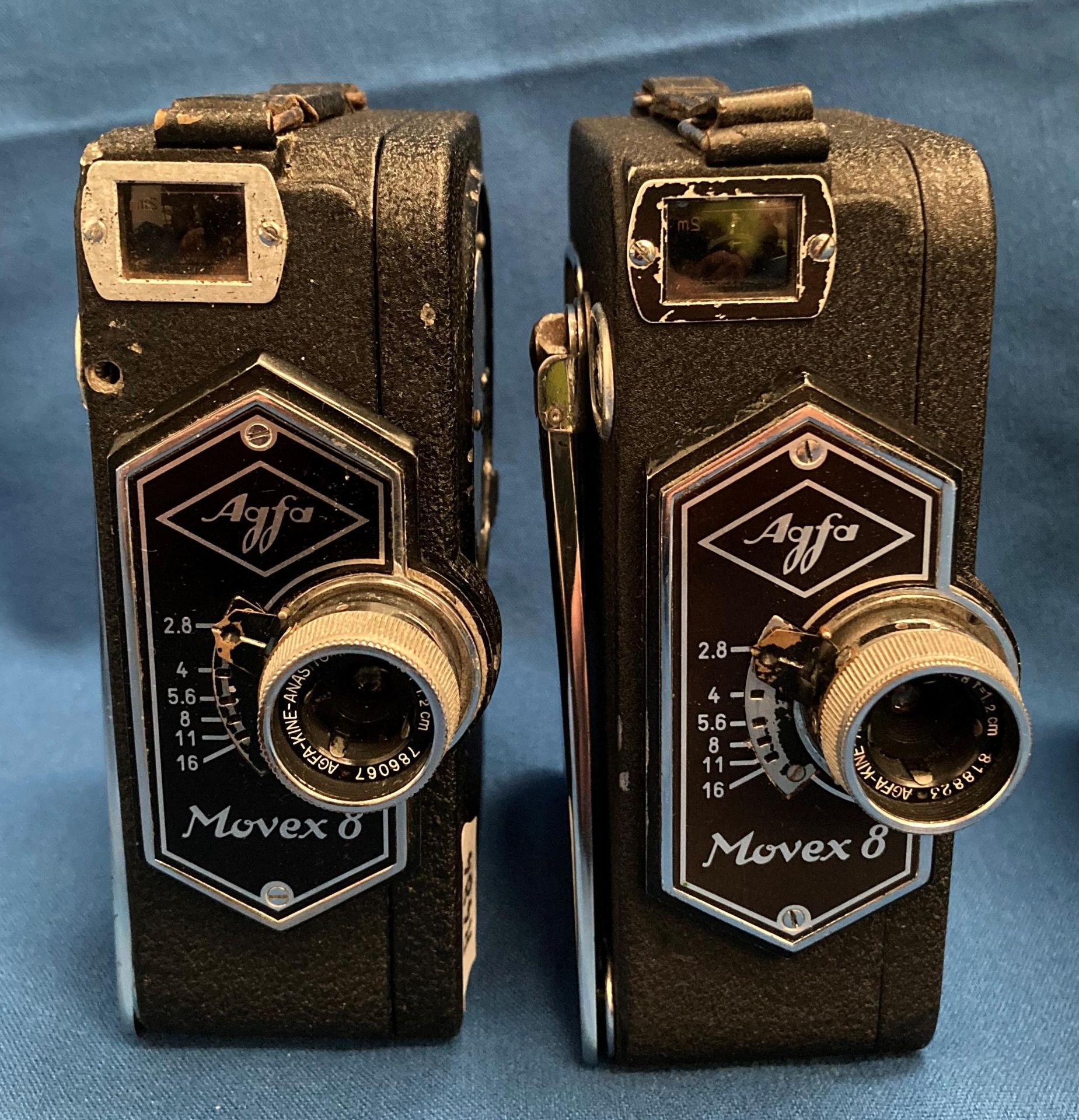 Five assorted 8mm vintage cameras including two AGFA Movex 8, - Image 3 of 7