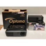 Optoma DLP projection display model: DS211 (no leads) and an Optex Televideo Producer V5612