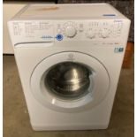 Indesit Innex A+ 1-to-6kg 1200 spin washing machine (240v) model: XWSC61251 (saleroom location: PO)