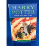J K Rowling 'Harry Potter and the Half-Blood Prince', first edition,