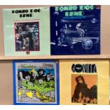 Four Bonzo Dog Band LP albums - 'I'm The Urban Spaceman', 'The Doughnut In Granny's Greenhouse',