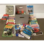 Contents to box - approximately 140 magazines - mainly on buses (saleroom location: S2Q B05)