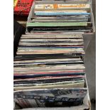 Contents to three boxes - approximately ninety assorted LPs and box sets - Little Richard,