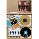 Three Beatles LPs - 'Help' on EMI/Parlophone Italian label C064-04257,