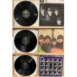 Three Beatles LPs - 'With The Beatles' on EMI/Parlophone PMC1206,