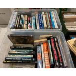 Contents to two crates - fifty books relating mainly to combat aircraft and air warfare,