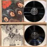 Two Beatles LPs - 'Rubber Soul' on EMI/Parlophone PCS3075 and 'Revolver' on EMI/Parlophone PCS7009