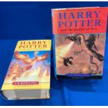 J K Rowling 'Harry Potter and the Goblet of Fire', first edition,