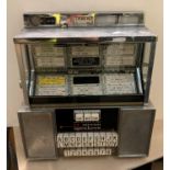 Seeburg Consolette vintage wall hung juke box complete with key,